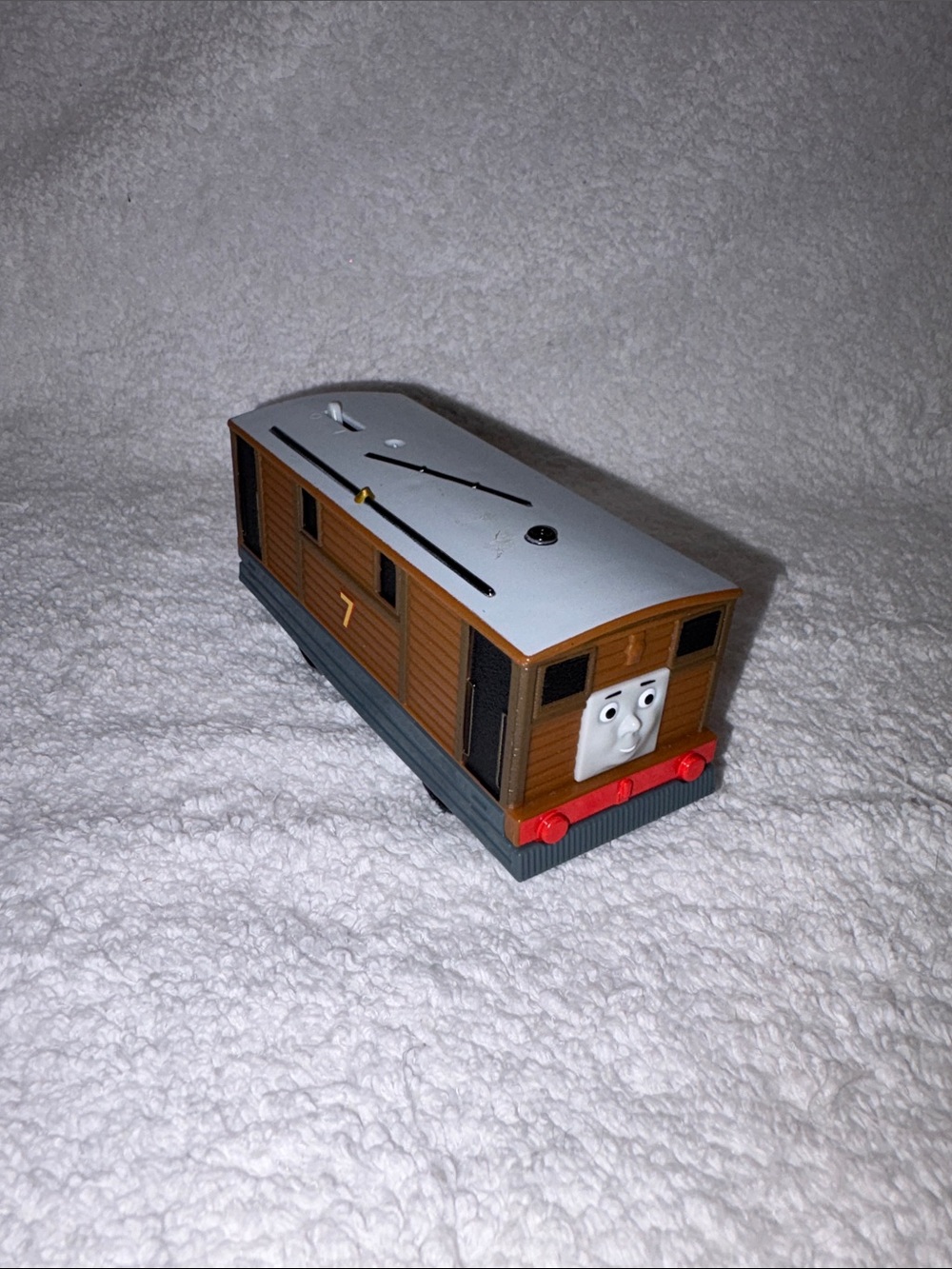 Thomas friends trackmaster Toby motorized train 2013 Mattel